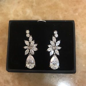 BCBG Maxazria earrings with box!